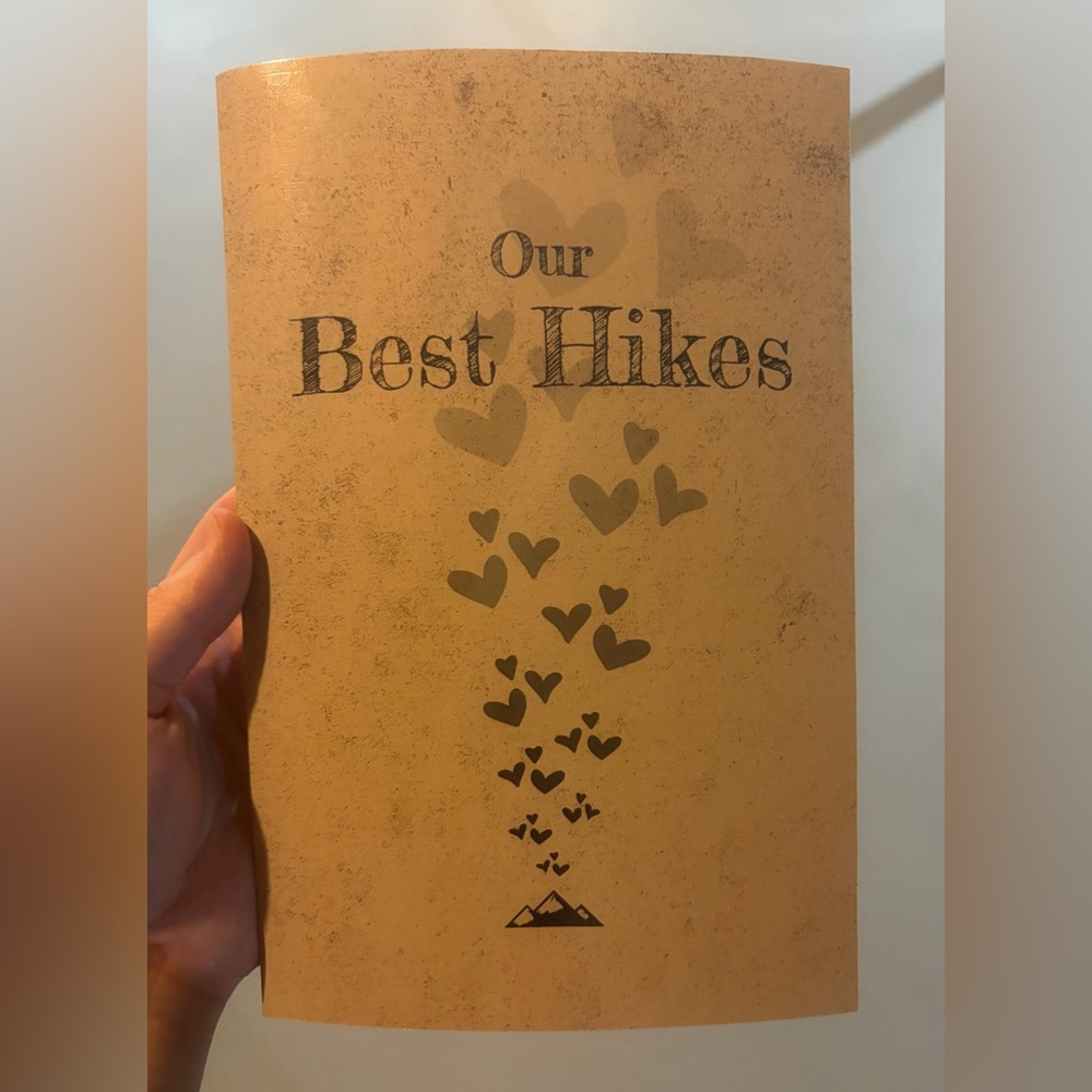 Our Best Hikes: Couples Hiking Logbook Journal